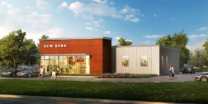 Commercial Bank 3D Rendering- by United-BIM