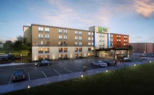 Holiday Inn Express- 3D Rendering