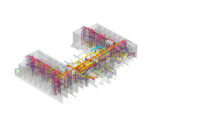 MEP BIM Model with Structural coordination- Hospitality project by United-BIM