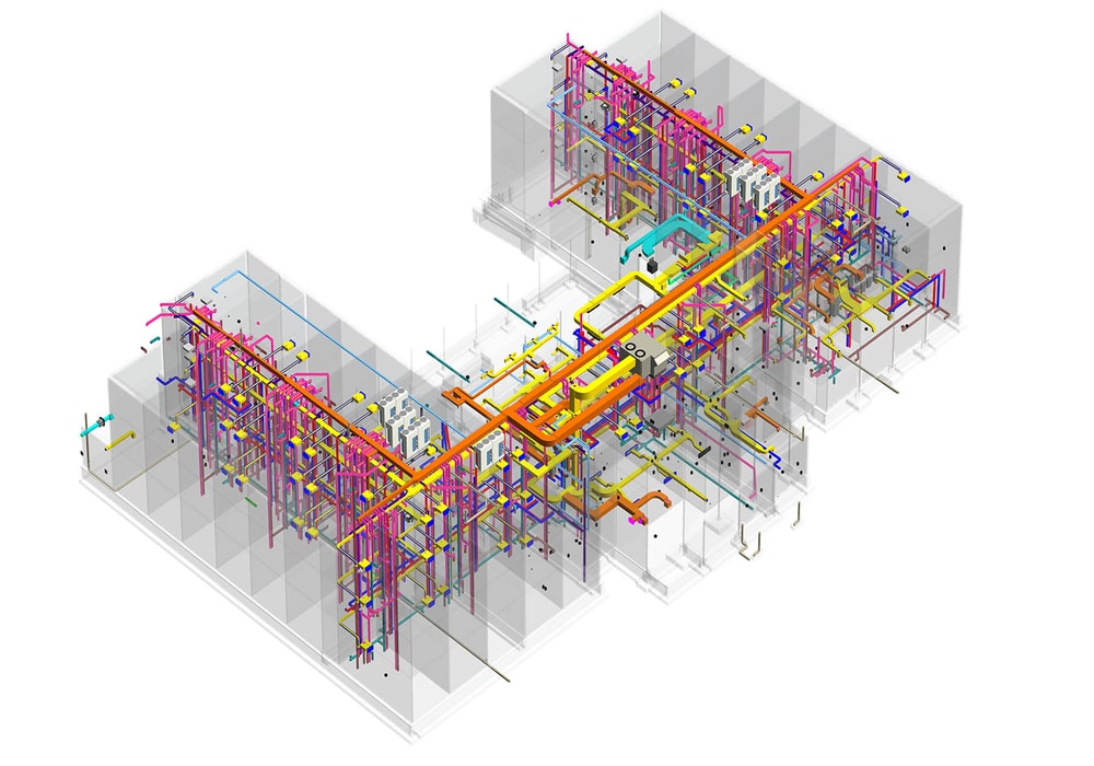 MEP Modeling of a fairfield hotel- BIM Implementation during hotel construction project