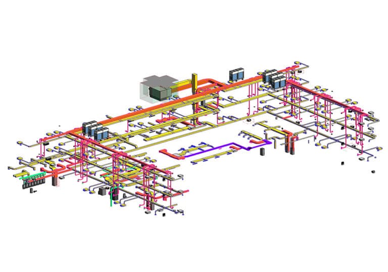 HVAC-Revit-Model-of-hotel-project--Modeling-by-United-BIM