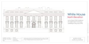 The White House- North Elevation