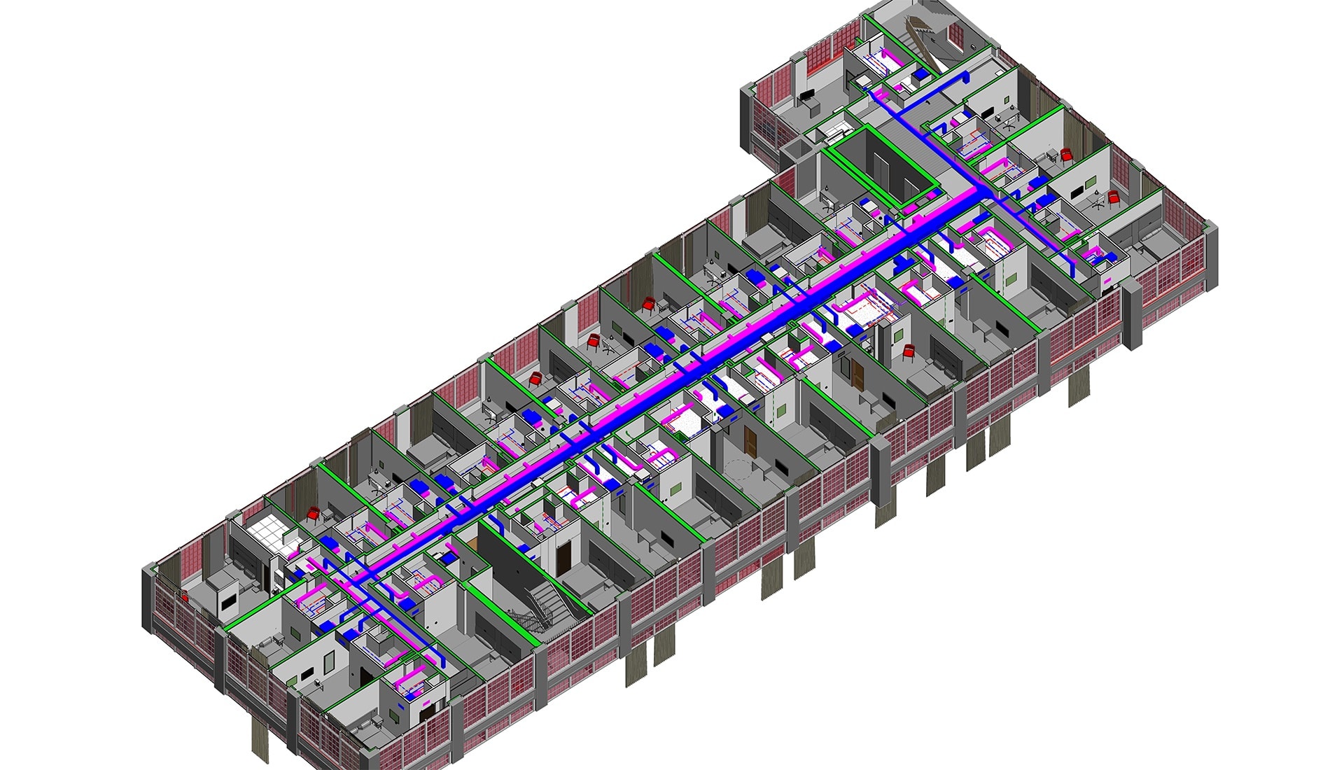 3D Architecture & 3D MEP Designs for the Boston Hotel- BIM During Hotel ...