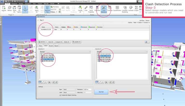 All About Clash Detection With Navisworks - United-BIM