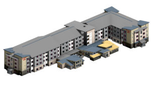 Residence-Inn-Architectural-Model--Revit-Modeling-Services by United-BIM