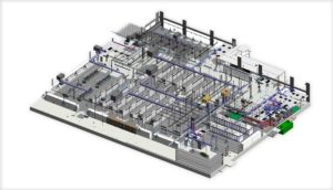 3D-Revit-architectural–MEP-design-model-of-a-retail-store-Drafting ...