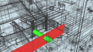 Clash-detected-between-structural-element-and-HVAC-duct-Clash-detection-report-generated-from-Navisworks-1