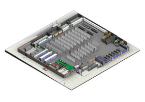 Inside View of Architectural Revit Modeling-Retail Store_BIM Project by United-BIM