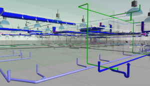 Plumbing-Piping Model_Revit MEP Modeling_Retail Store_BIM Project by United-BIM