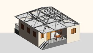 3D-Revit-Model_Roof-Structure-with-Architectural-Model-of-Home_Residential-Project-by-United-BIM