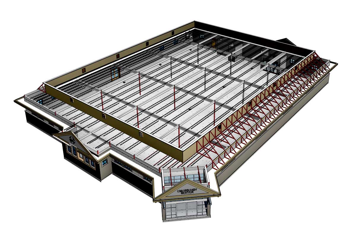 Backus-Hospital-Structural-Modeling-Services-by-United-BIM