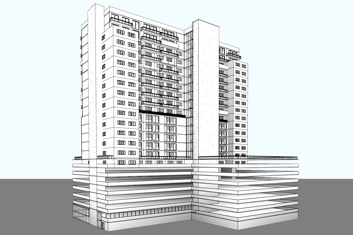 Park-Avenue-Complex-Architectural-Modeling-Services-by-United-BIM.