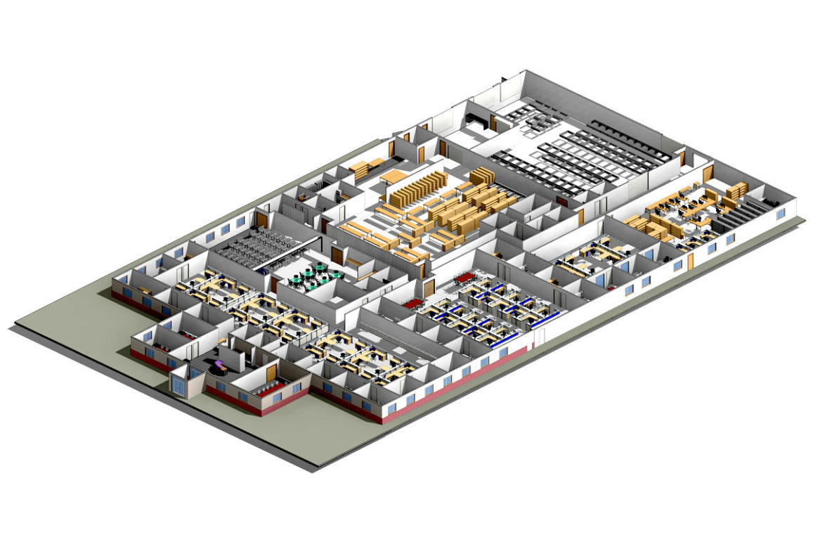 Case Study- Architectural BIM for an Industrial Project, CT