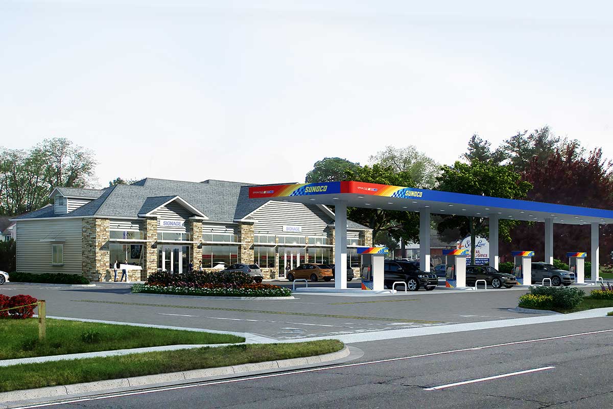 Silver-Lane-Gas-Station-3D-Rendering-Services-by-United-BIM