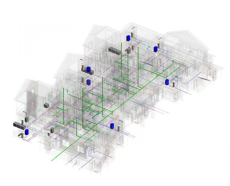 Revit Plumbing BIM Services | United-BIM Inc.