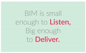 BIM is small enough to listen. Big-enough to deliver_BIM quotes by United-BIM-04