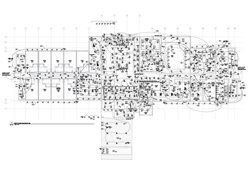 Electrical drawings by United-BIM