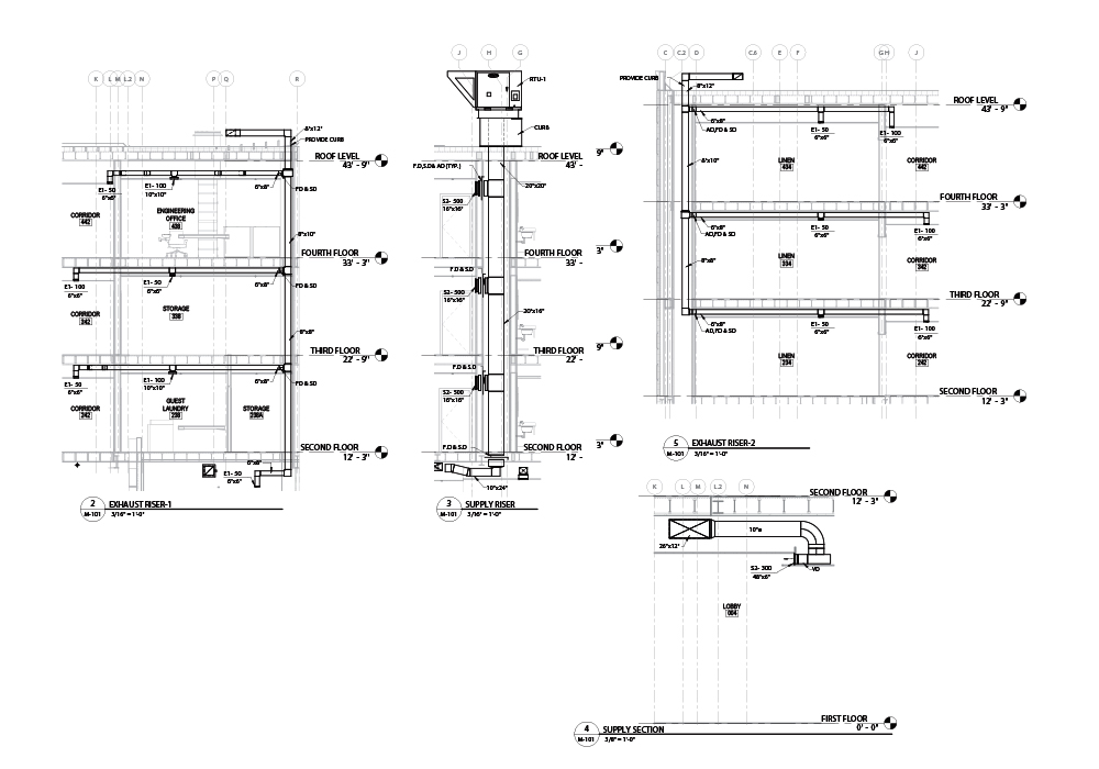 Mechanical Components Drawings