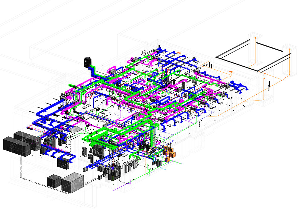 MEPFS-BIM-Modeling-Services of a Healthcare Facility-by-United-BIM-1000x700