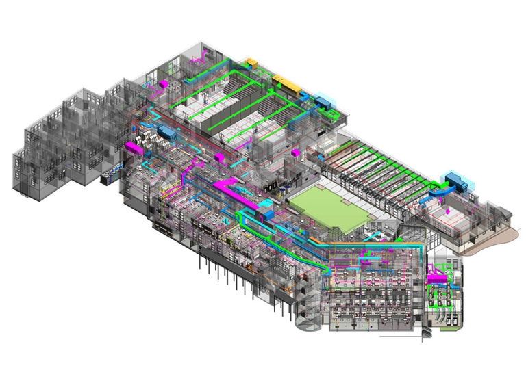 Case Study- MEPFP BIM & Clash Detection Services | United-BIM