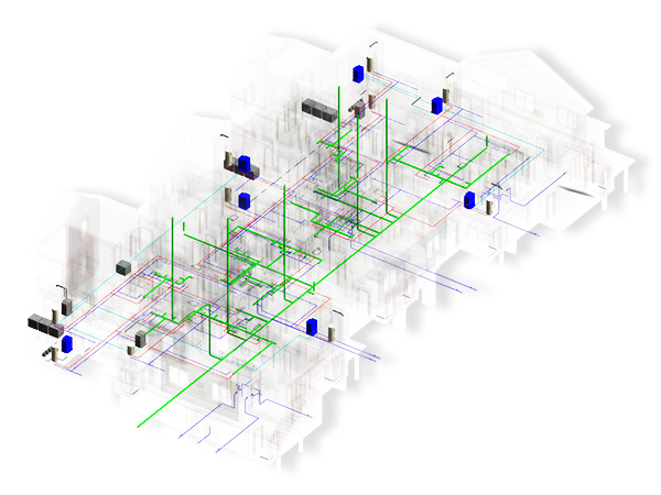 Plumbing Modeling Services by United-BIM 600x450
