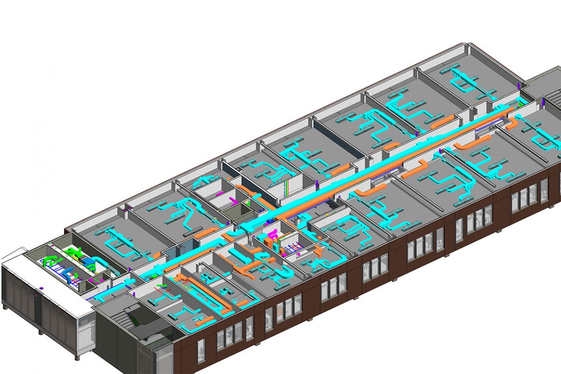 LOD 400 MEP BIM services in Texas by United-BIM | United-BIM