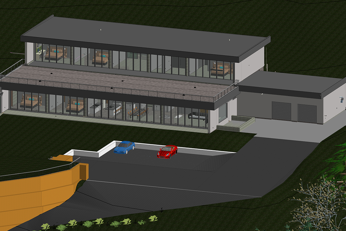 BIM Modeling Services for Luxurious Residence in CT