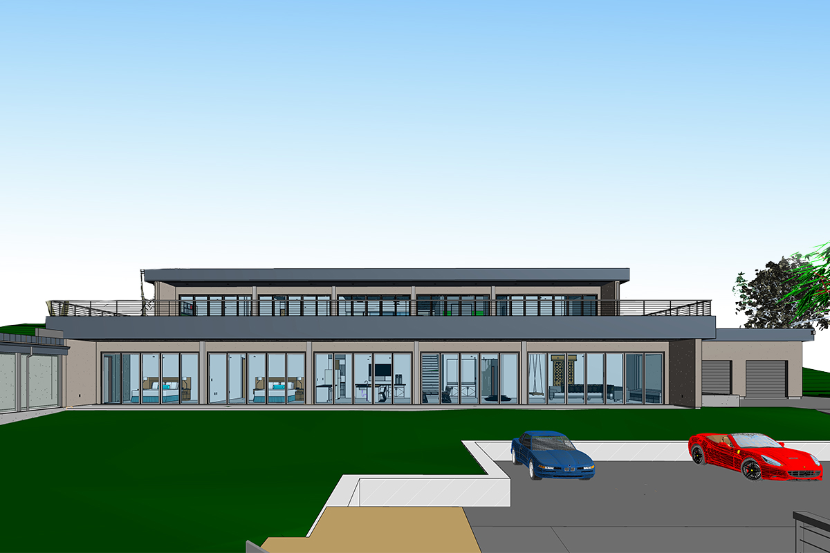 BIM Modeling Services for Luxurious Residence in Connecticut