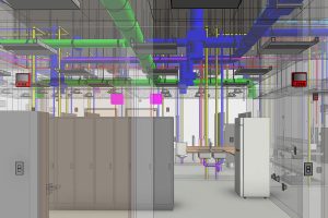 LOD 400 MEP BIM Modeling and Coordination service by United-BIM.