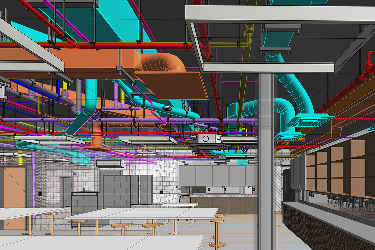 LOD 400 MEP BIM Modeling And Coordination Services By United-BIM ...