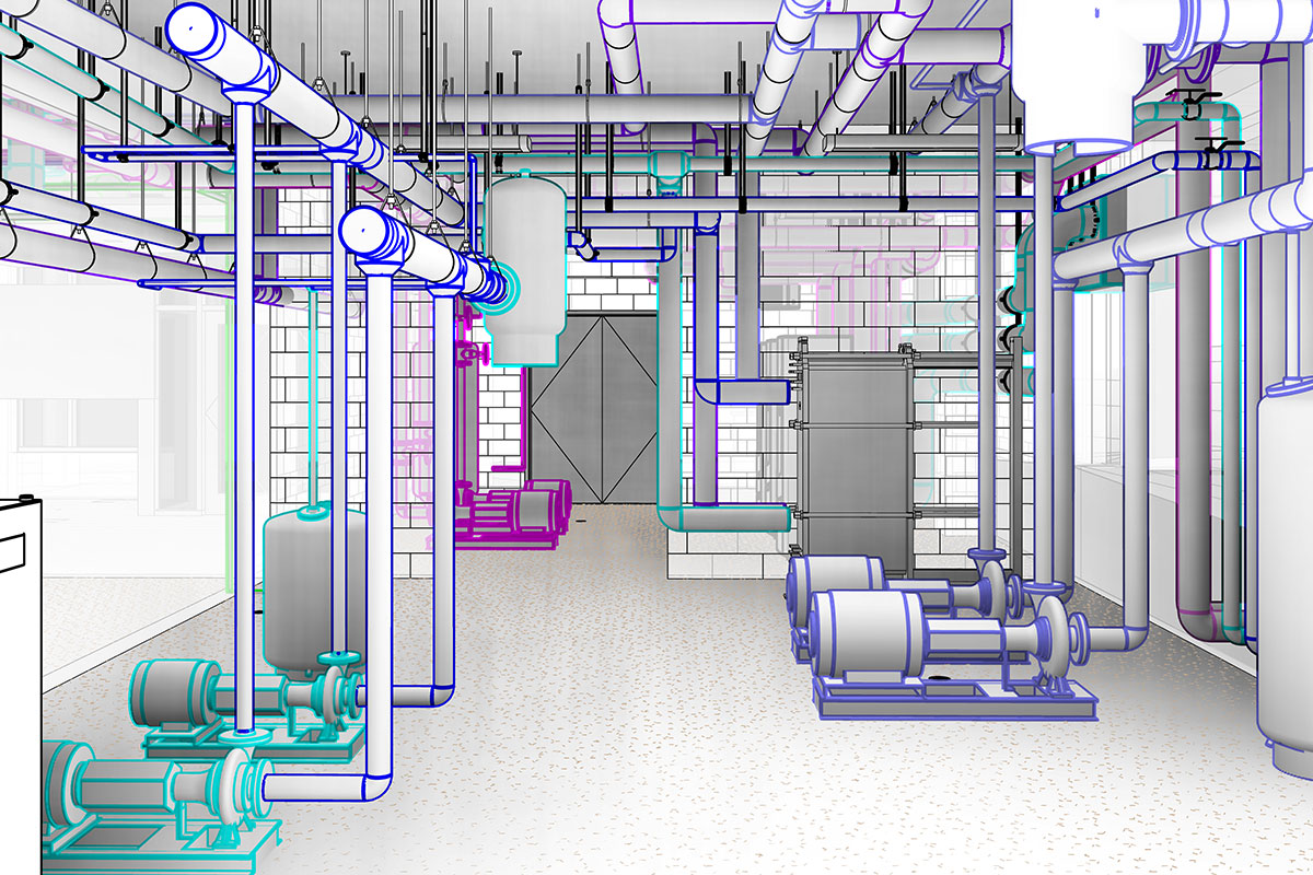 MEP BIM Modeling And Coordination Services By United-BIM. | United-BIM