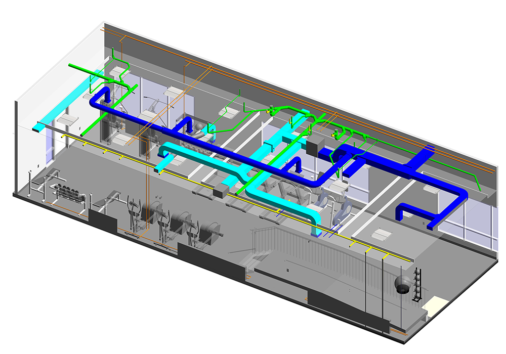 MEP Modeling and Coordination Services by United-BIM Inc.