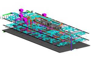 LOD 400 MEP BIM services in Texas by United-BIM