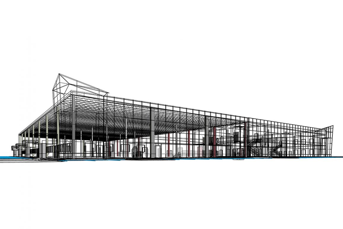 BIM For Building Addition Industrial Project In CT | United-BIM