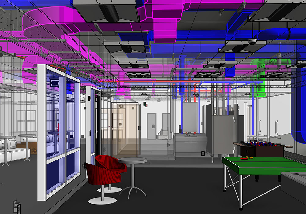 LOD 400 MEP Modeling and Coordination Services in Irvine_by United-BIM