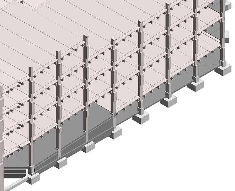 Structural Precast Detailing Services by United-BIM Inc