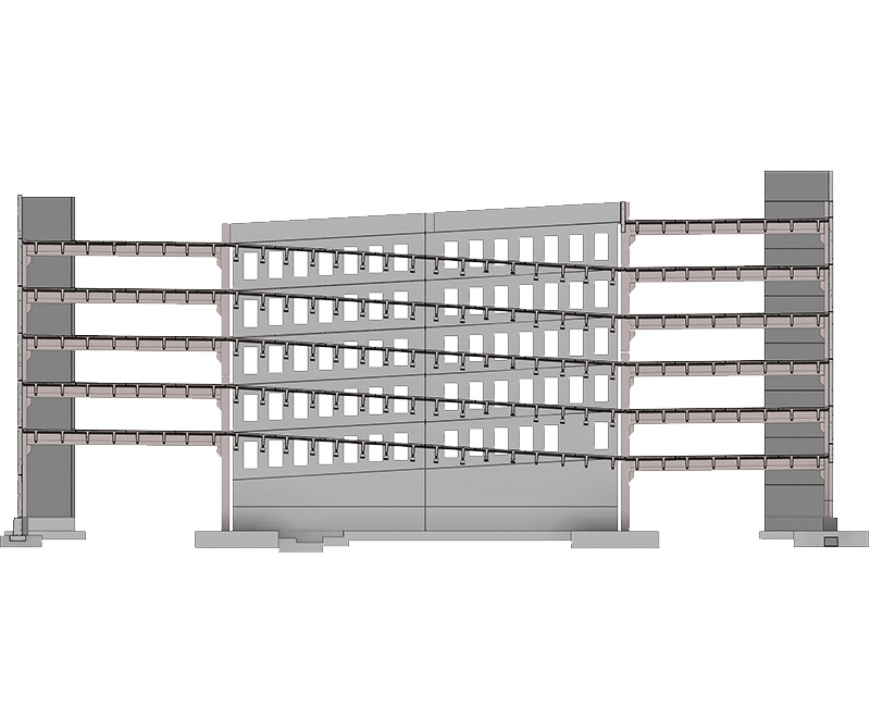 Structural Precast Modeling Services by United-BIM Inc.