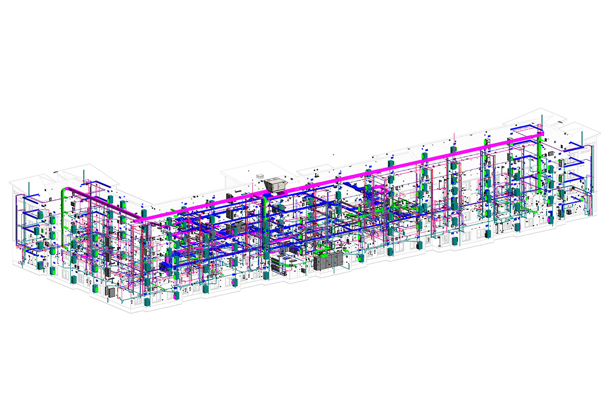 MEP-BIM Modeling and Coordination Services in South Carolina by United-BIM