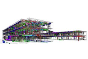 MEP BIM services for a Boston Medical Center by United-BIM