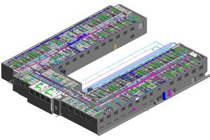 BIM Modeling services for a Boston Medical Center by United-BIM Inc