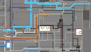 3d plumbing model view of new jersey project