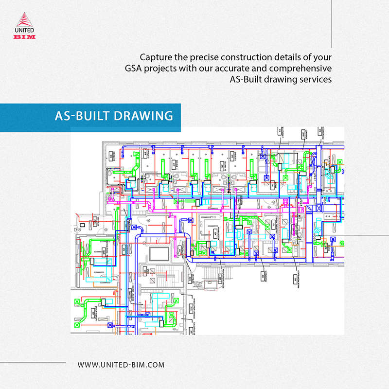 Shop drawings for GSA and federal projects_United BIM Inc