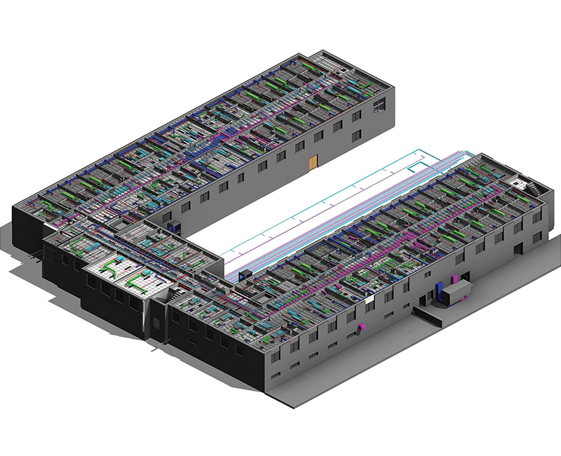 BIM-Modeling-services-for-Medical-Center-by-United-BIM-Inc.